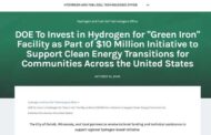 DOE To Invest in Hydrogen for 