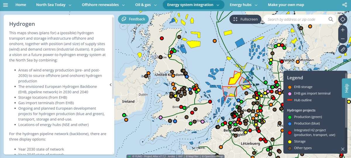 Hydrogen  | The North Sea Energy Atlas