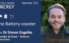 153. The Battery-coaster / Redefining Energy podcast