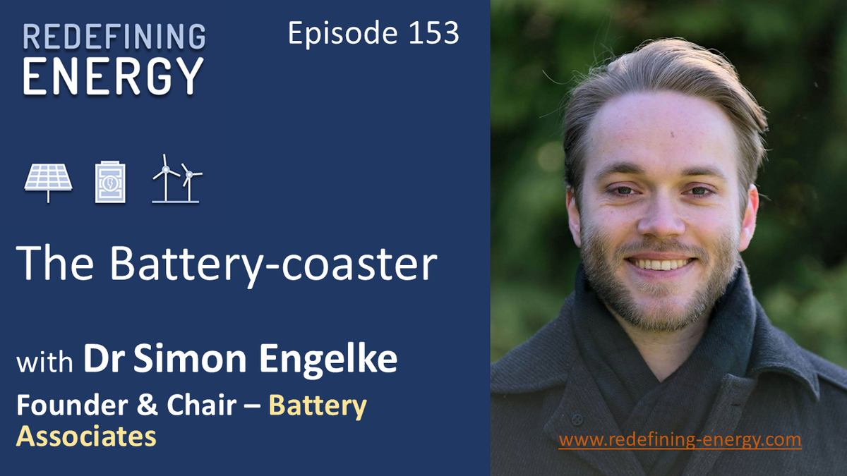 153. The Battery-coaster / Redefining Energy podcast