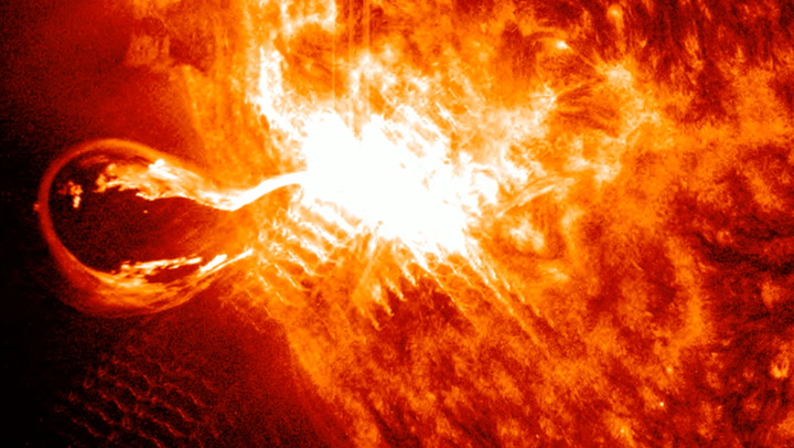 See Spacecraft Views: Sun Blasts Massive X4.5-Class Solar Flare