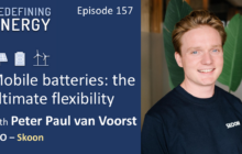 157. Mobile batteries, the ultimate flexibility - Redefining Energy podcast