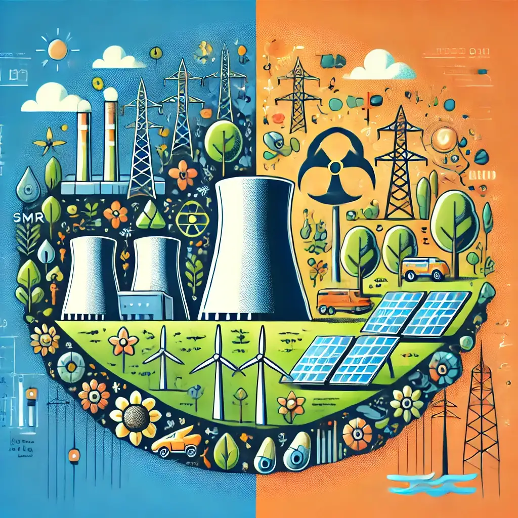 SMRs Vs. Renewables: Benefits and Challenges to Clean Energy