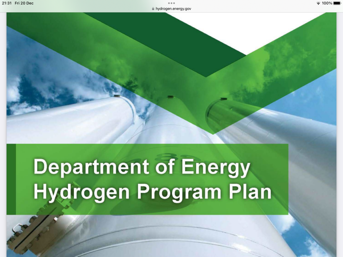 US | Hydrogen Program