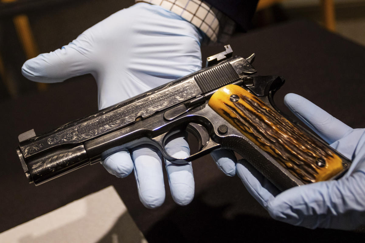 Al Capone called it his sweetheart. The pistol that saved his life is coming to Vegas