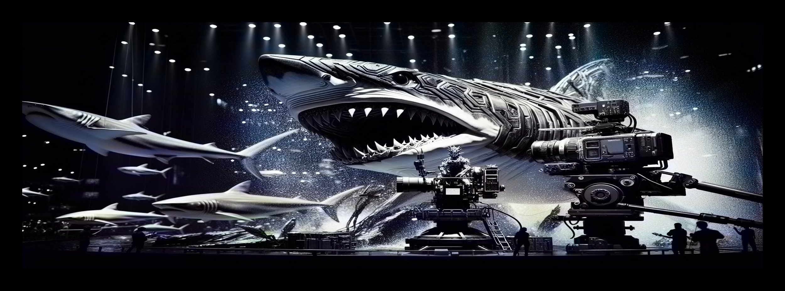 The Gigantic Shark Devourer of Energy and Aqua...