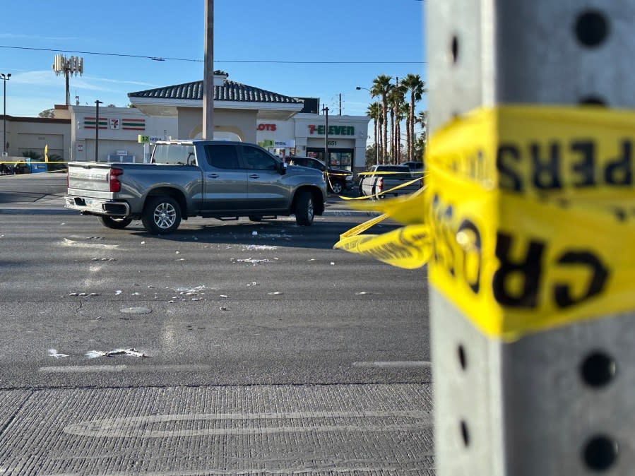 Las Vegas woman ‘intentionally’ struck man with pickup truck killing him: police