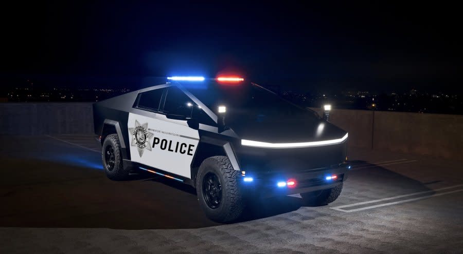 ‘These are bada**’: Las Vegas police to receive Cybertruck fleet from donor