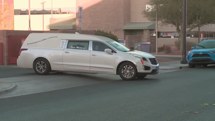 North Las Vegas police identified the officer killed in a deadly Tuesday shooting as Officer Jason Roscow, 46. A procession was held at 4 p.m. Wednesday, Feb. 5, 2025, from the Clark County Coroner’s Office to Palm Downtown Mortuary. KLAS