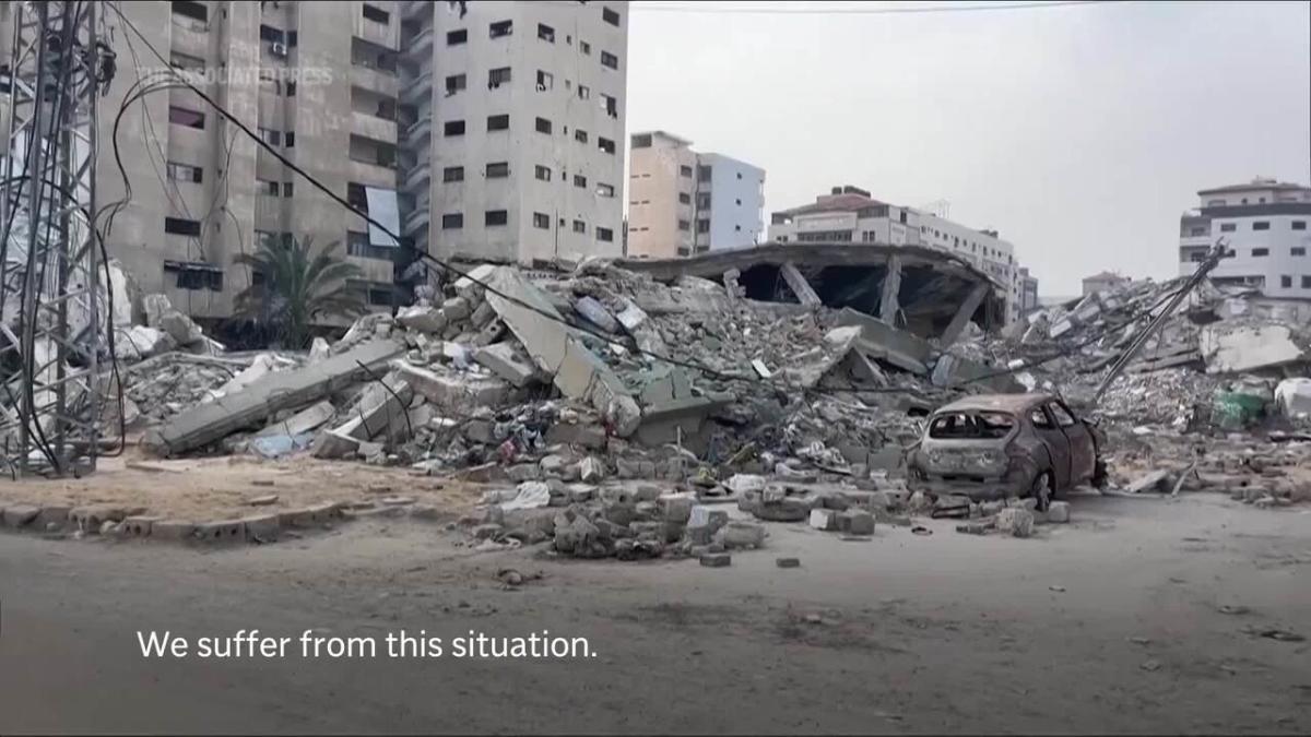 Gaza electricity crisis spawns solar-powered charging stations and alternative battery repair