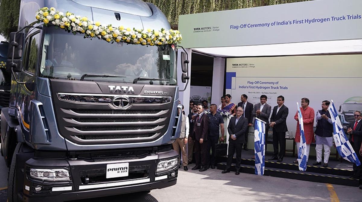 Tata Motors begins hydrogen-powered heavy-duty trucks trials in India