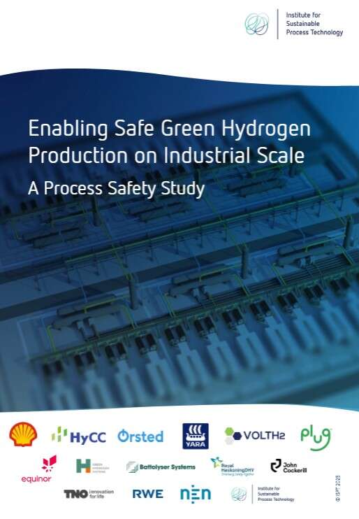Enabling Green Hydrogen on an industrial scale  |  A Process Safety Study