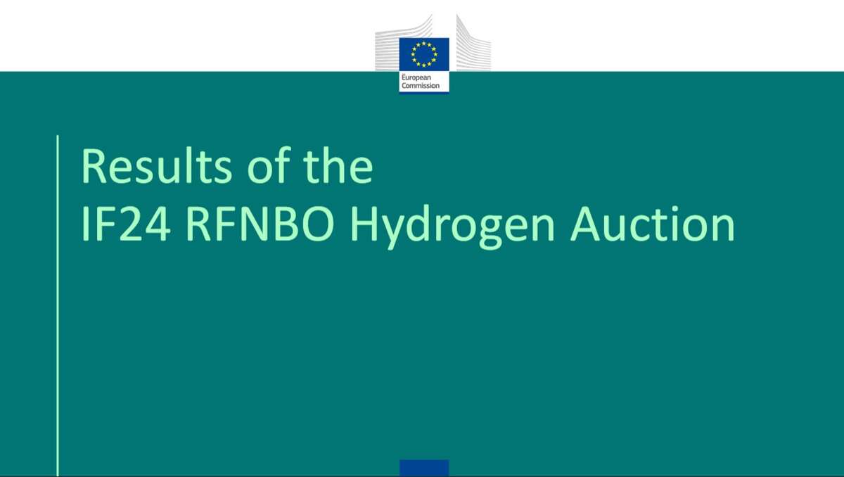Second Hydrogen Auction  | Europe