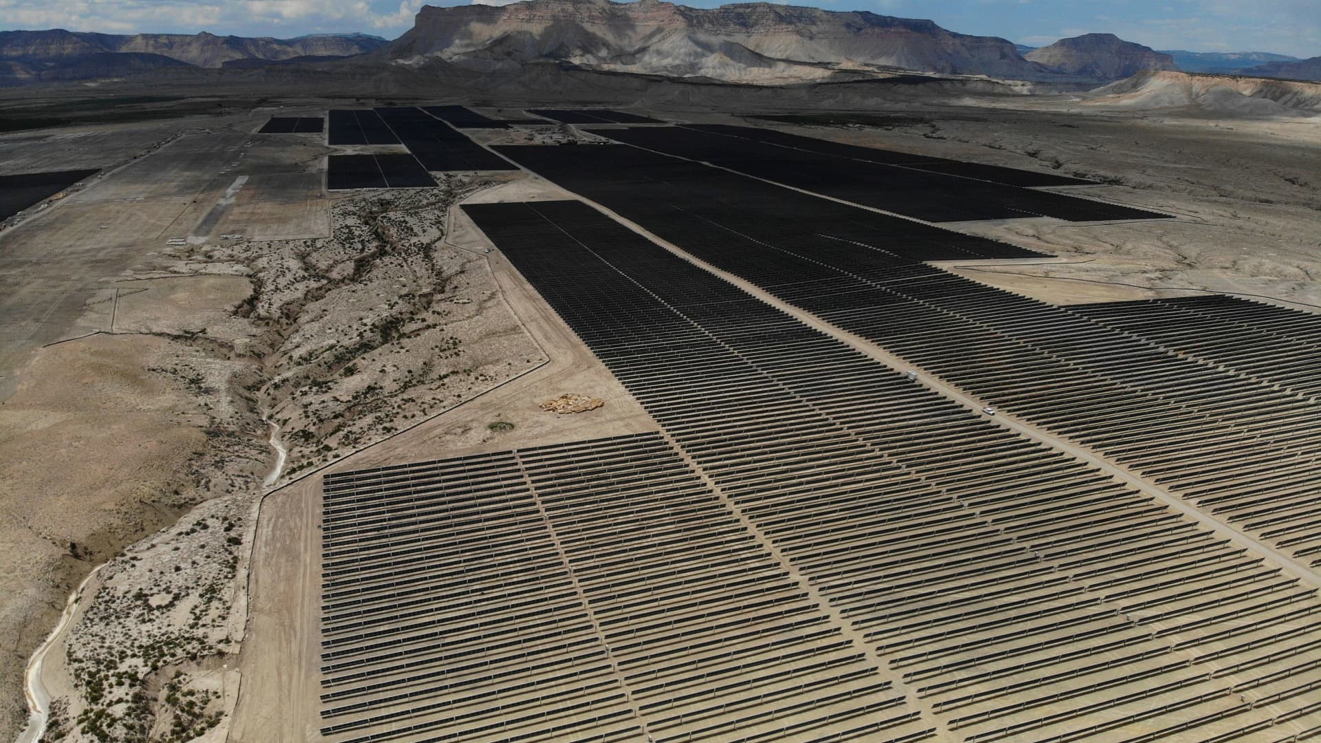 Clean energy stocks fall as Trump bill taxes components from China, phases out credits