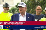 Oil prices fall more than 1% after Trump says Iran wants to negotiate