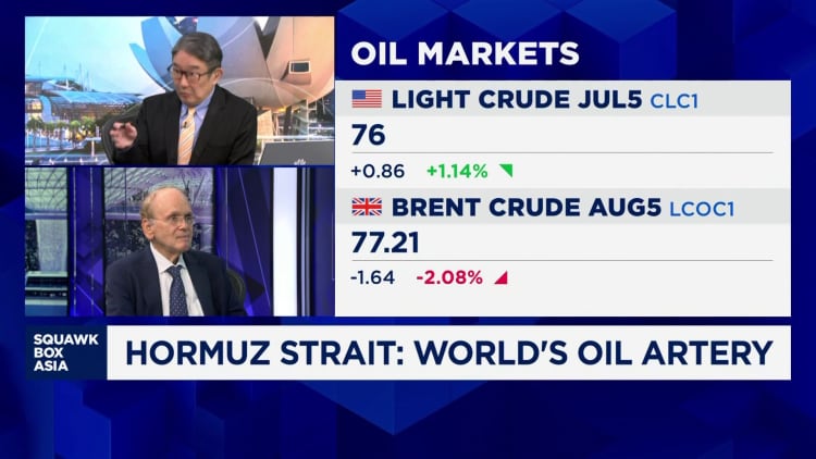 Oil has a $10 geopolitical risk premium; China wants the Strait of Hormuz to stay open: Dan Yergin