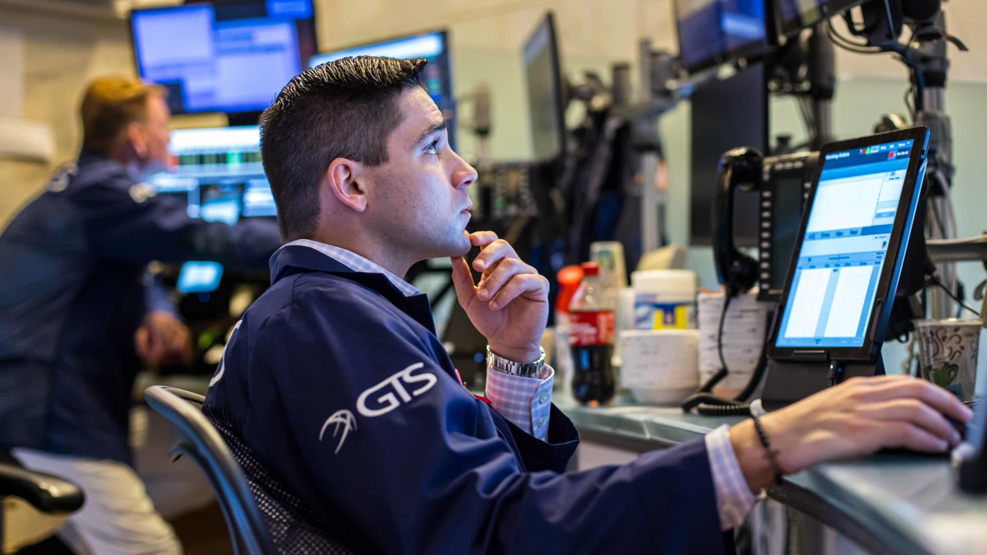 Dow jumps 300 points as oil tumbles for a second day on Middle East ceasefire hope: Live updates