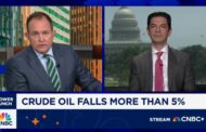 U.S. crude oil rises after steep selloff following Israel-Iran ceasefire