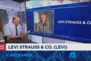 Levi's CEO Michelle Gass says strong international business helps ward off tariff impact
