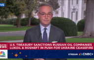 Trump administration sanctions big Russian oil companies, presses for Ukraine ceasefire