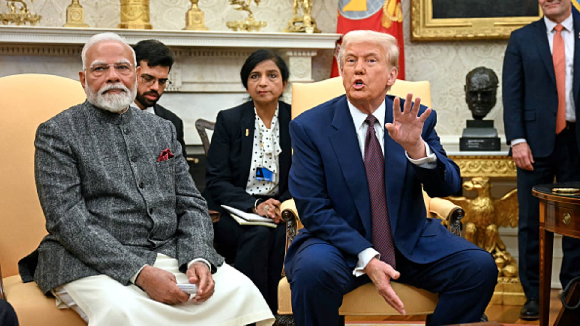 Trump says India has 'largely stopped' buying Russian oil, hints at visiting the country next year