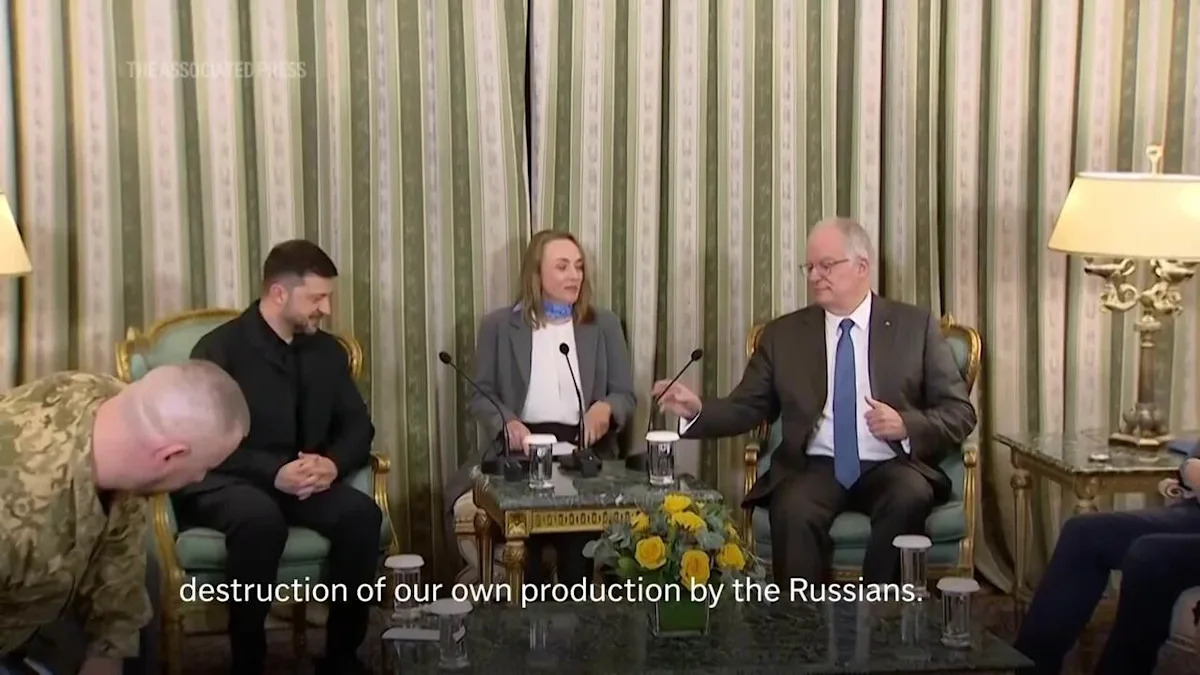 Greece and Ukraine sign a US gas supply deal as Zelenskyy visits Athens