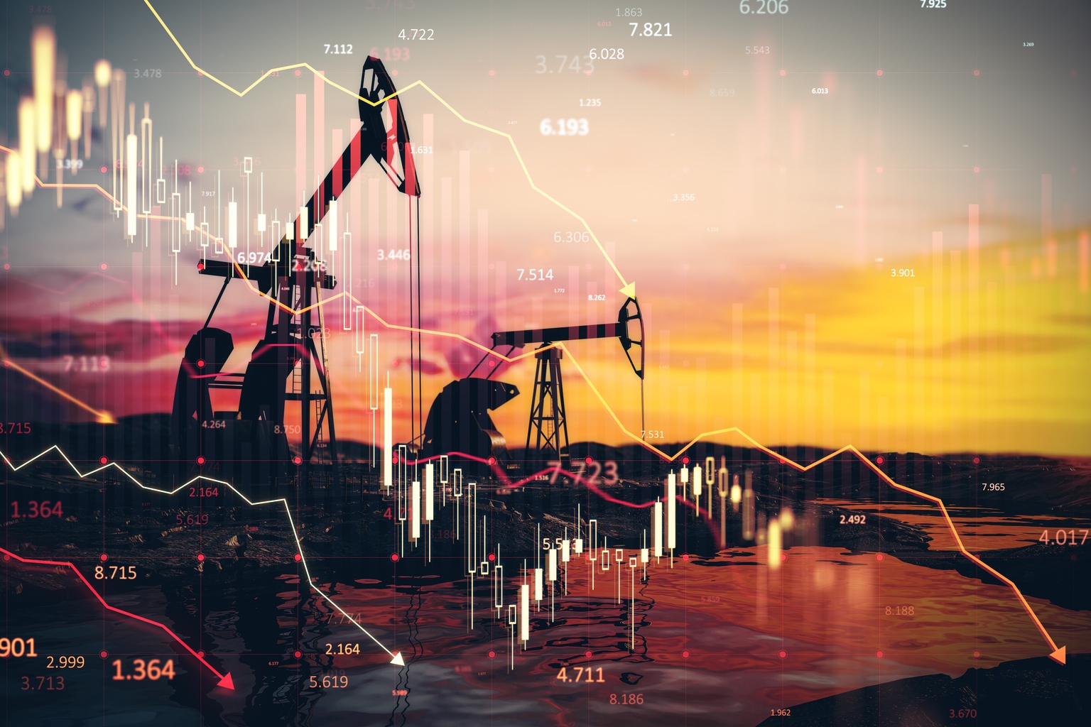 Oil Falls To Post-War Low But Fed's Path Is Still Murky