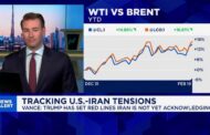Oil prices hit six-month highs after Trump warns Iran of 'bad things' if there's no deal