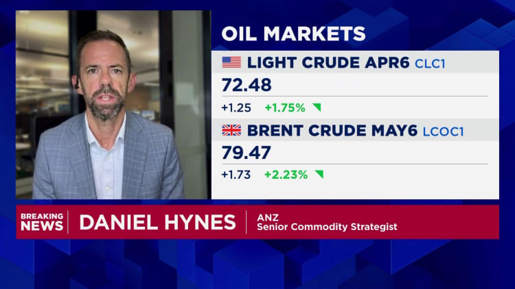 Oil surges for second day, Brent tops $83 after Iran orders Strait of Hormuz closure