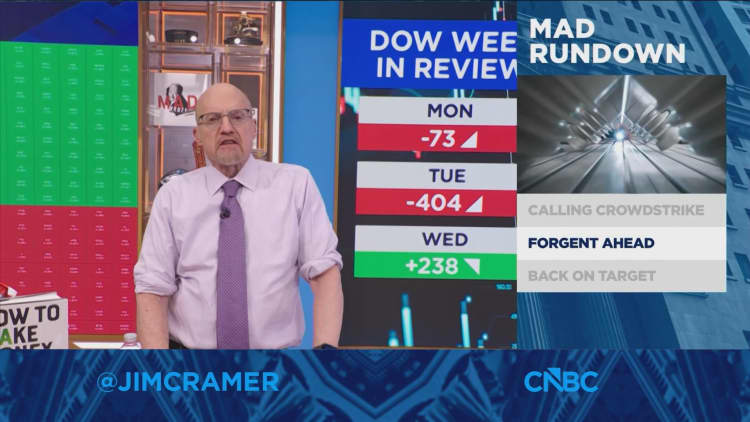 CrowdStrike was able to change AI narrative all by itself, says Jim Cramer