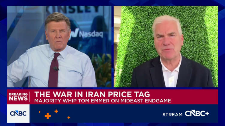 GOP Whip Tom Emmer predicts oil prices will drop after Iran war