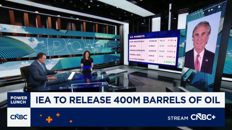 Trump will decide whether U.S. participates in IEA release of oil reserves, Interior Secretary says