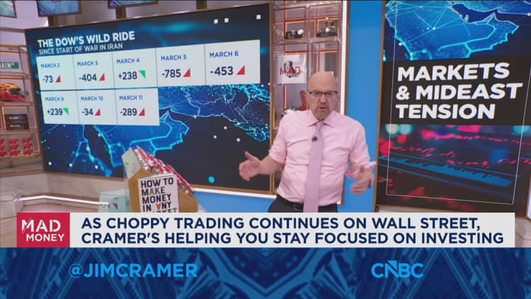 Jim Cramer says these 3 stock market themes could work if the oil shock eases