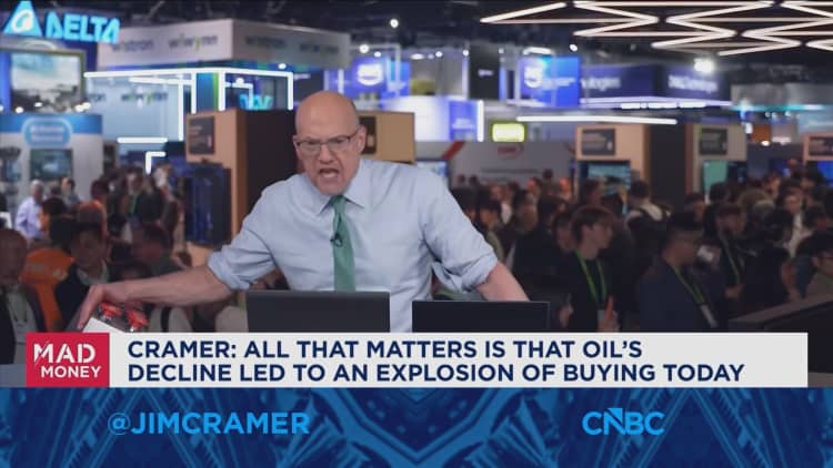 Oil relief sparks a stock rally, but Cramer says Nvidia’s AI boom is the real story