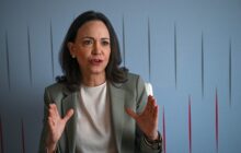 Watch Venezuela opposition leader María Corina Machado address oil and gas executives in Houston