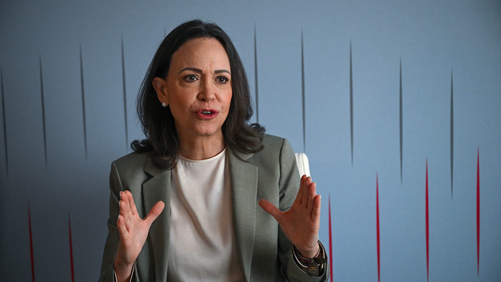 Watch Venezuela opposition leader María Corina Machado address oil and gas executives in Houston