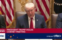 Trump says oil and stock market reaction to Iran conflict not as severe as he expected