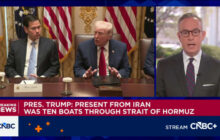 Trump says Iran let 10 oil ships through Strait of Hormuz as 'present' to U.S.