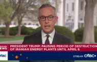 Trump extends pause on attacking Iran energy facilities to April 6