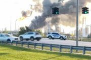 Large oil refinery explosion near Texas coast forces residents to shelter in place