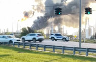 Large oil refinery explosion near Texas coast forces residents to shelter in place