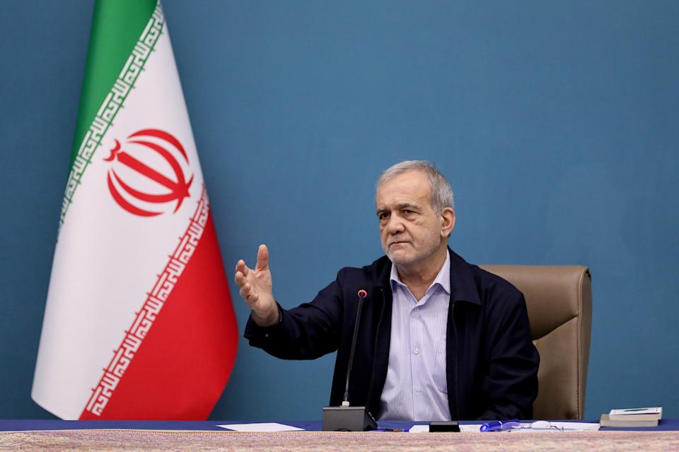 Oil plunges, stocks soar after Iranian president offers first signs of willingness to end war with US