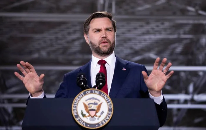 Vice President JD Vance speaks at Engineering Design Services,