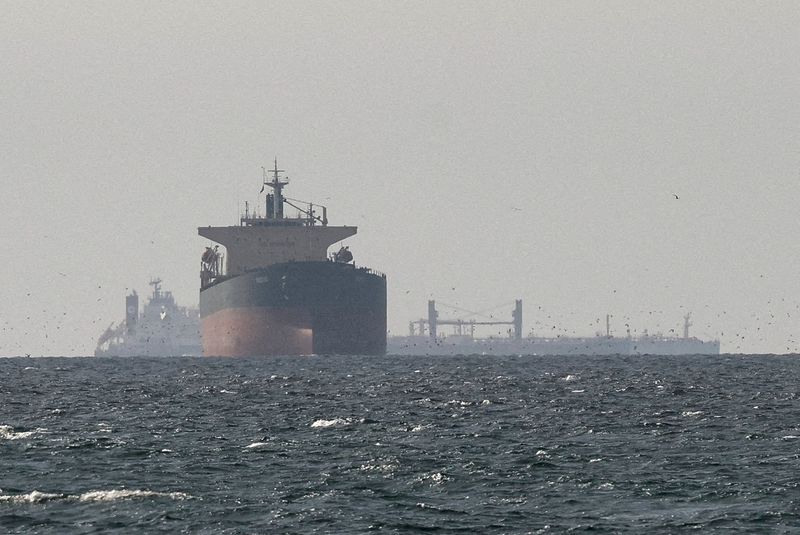 Gas tankers sail through Hormuz to India, most ships still stuck, data shows