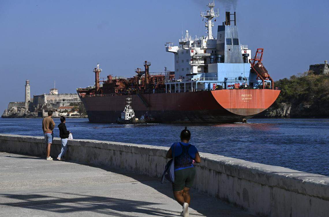 Will U.S. stop it? Russian tanker with desperately needed oil closes in on Cuba