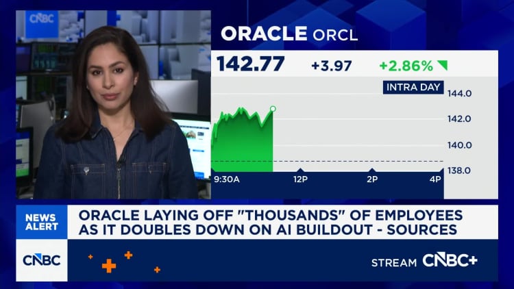 Oracle jumps for a second day, Bloom Energy soars 20% on AI data center power deal