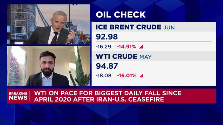 What this real-world oil price says about the level of stress in the energy market