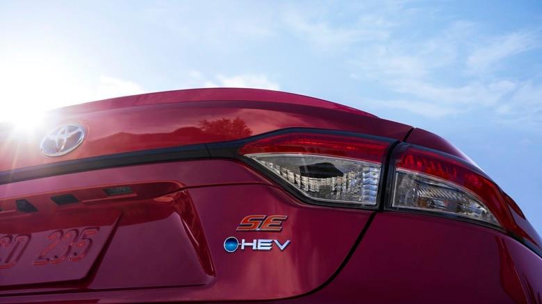 2026 Toyota Corolla Hybrid rear badging