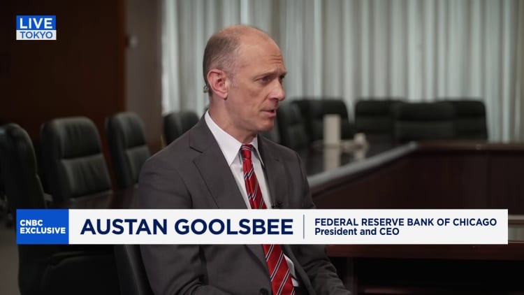 Energy inflation has been more persistent than expected: Fed's Goolsbee