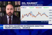 Brent oil price posts biggest monthly loss in six years as market counts on a U.S.-Iran deal
